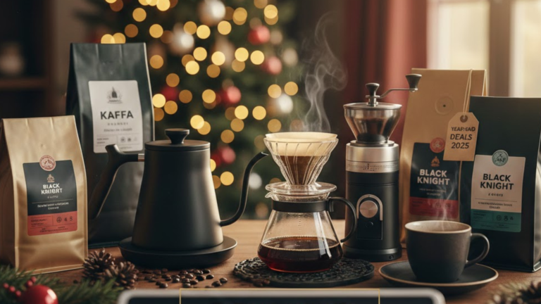 عروض نهاية السنة 2025 على أدوات القهوة المختصة ومكائن الإسبريسو وطواحين القهوة