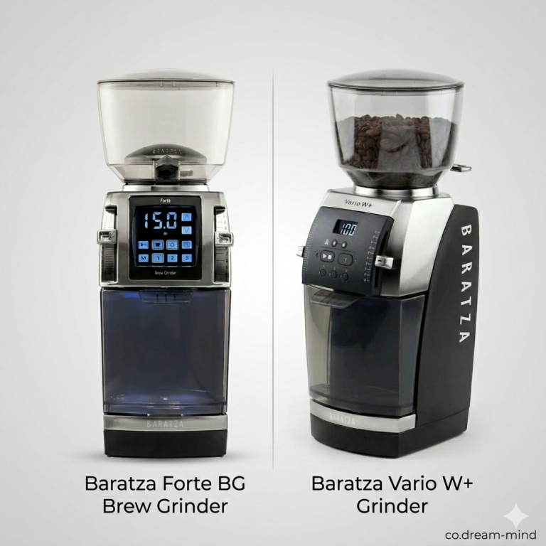مطحنة فورتيه بي جي وطاحونة فاريو دبليو + من باراتزا للقهوة المختصة.