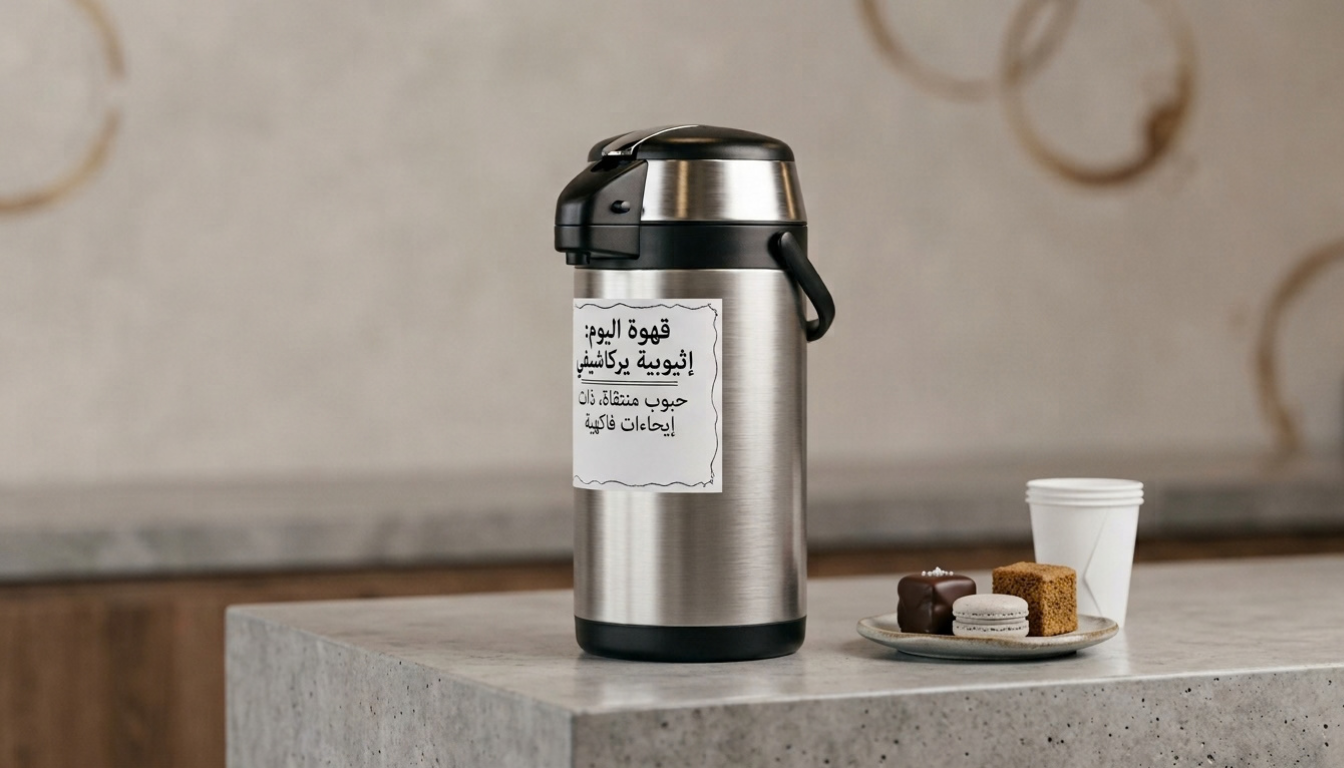 حافظة قهوة اليوم للعزل الحراري